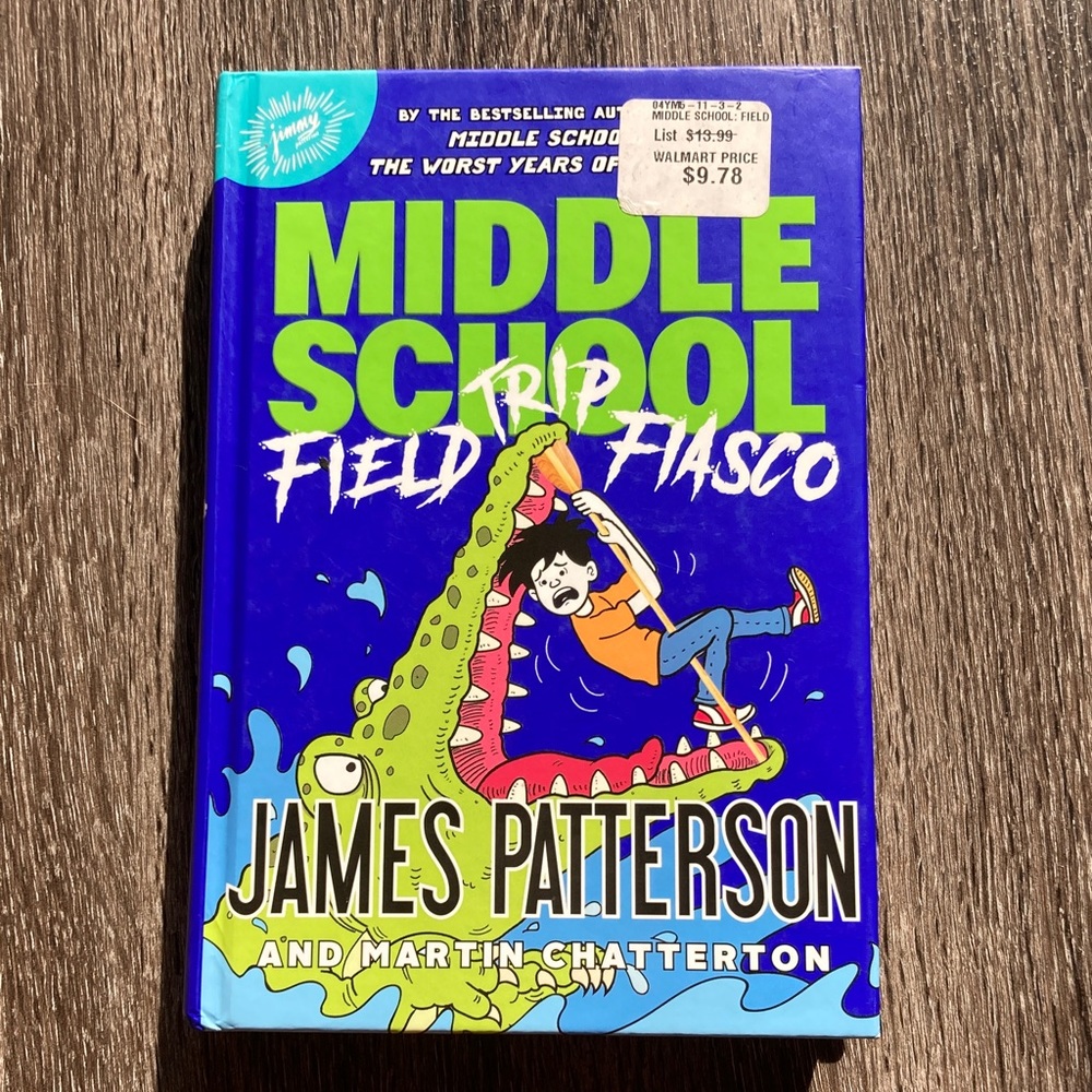 📕 3/$10 ‘Middle School Field Trip Fiasco’ Hardback Book